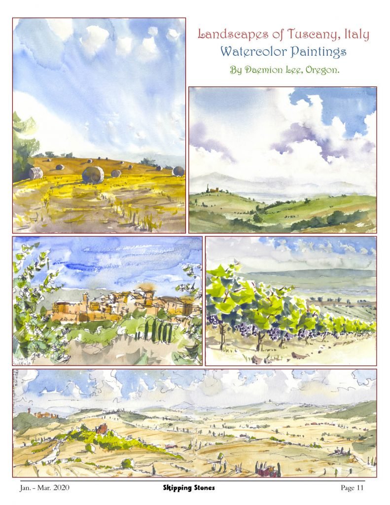 Landscapes of Tuscany, Italy