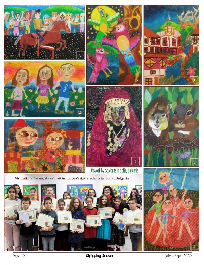   Artwork by Tatiana Antonova’s Students in Sofia, Bulgaria 