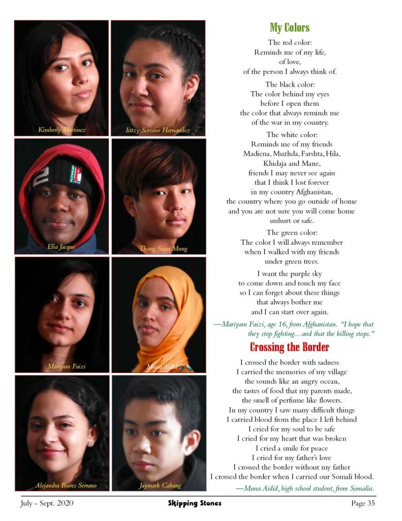 Stories of arrivals