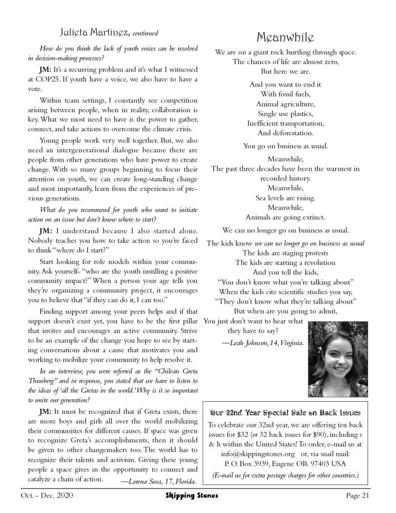 Julieta Martinez interview 2
